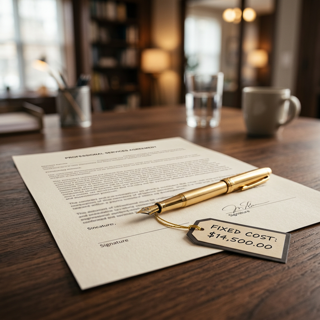 Fixed-price transparent contracts